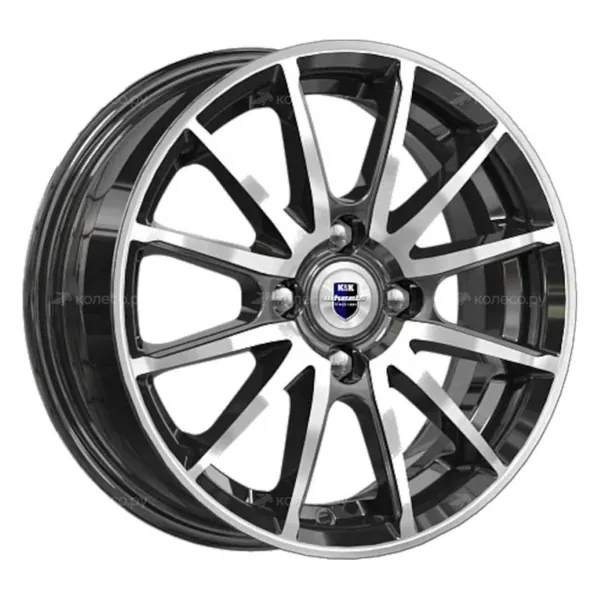 K&K Квант (КС960) 5,5J×14 4×98 ET35 DIA 58,5 Алмаз чёрный