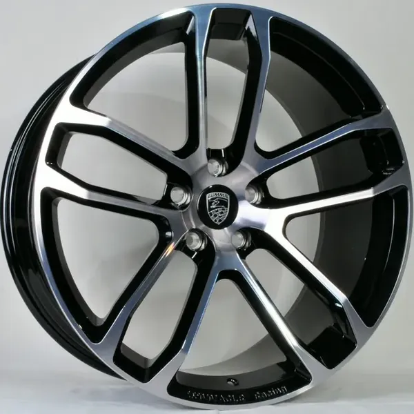 TS-9487 BMF darck Varnish 10J×21 5×120 ET30 DIA 74 Чёрный с полированной лицевой частью