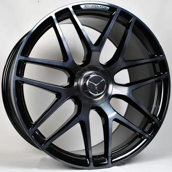 XN-762 BMF Black Varnish 10J×22 5×112 ET50 DIA 66,45 Чёрный с полированной лицевой частью