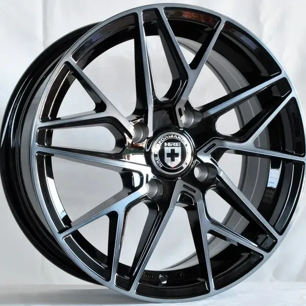 XN-5101 BMF BV 6,5J×15 4×114.3 ET38 DIA 67 Чёрный с полированной лицевой частью