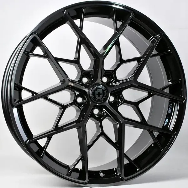 ANZ-0467 BMF Black Varnish 8,5J×20 5×108 ET35 DIA 67 Чёрный с полированной лицевой частью