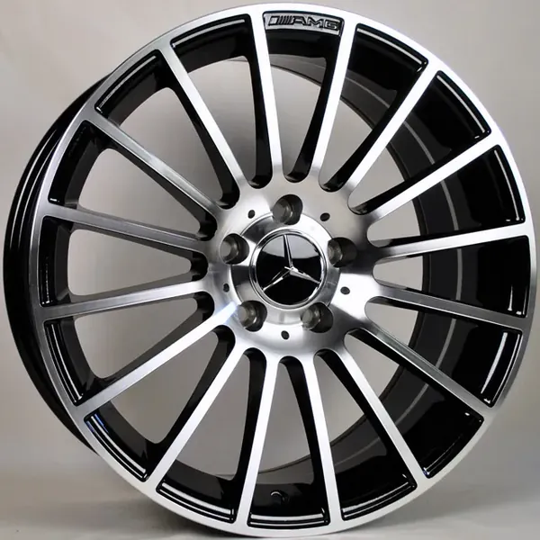 XN-709 BMF 8J×18 5×112 ET40 DIA 66,45 Чёрный с полированной лицевой частью
