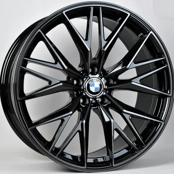 ZB-3095 BMF Black Varnish 8,5J×20 5×112 ET25 DIA 66,45 Чёрный с полированной лицевой частью