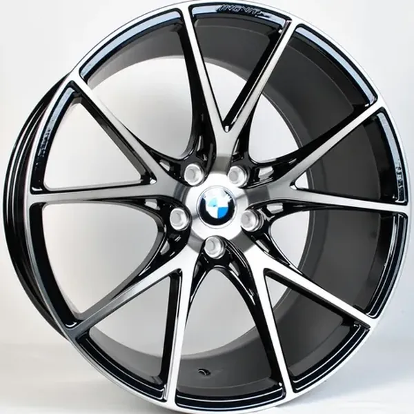 BN-2019 BMF DarkVarnish 10J×20 5×112 ET35 DIA 66,45 Чёрный с полированной лицевой частью