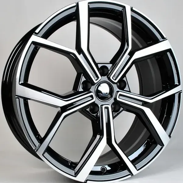 TS-5563 BMF 6,5J×16 5×112 ET35 DIA 57 Чёрный с полированной лицевой частью
