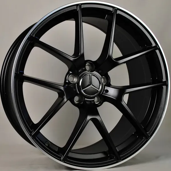 TS-5461 Matt Black 8J×19 5×112 ET45 DIA 66,6 Матовый чёрный