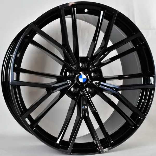 TS-5537 BMF DV 10,5J×22 5×112 ET40 DIA 66,45 Чёрный с полированной лицевой частью