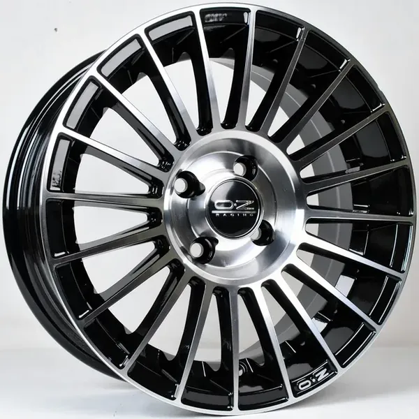ZB-1043 BMF 5,5J×13 4×98 ET25 DIA 58,5 Чёрный с полированной лицевой частью