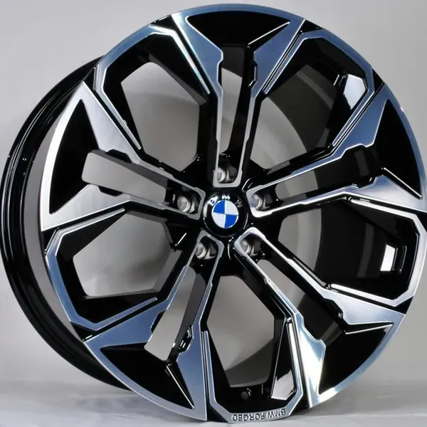 TS-1139 BMF 10J×21 5×120 ET30 DIA 72,45 Чёрный с полированной лицевой частью
