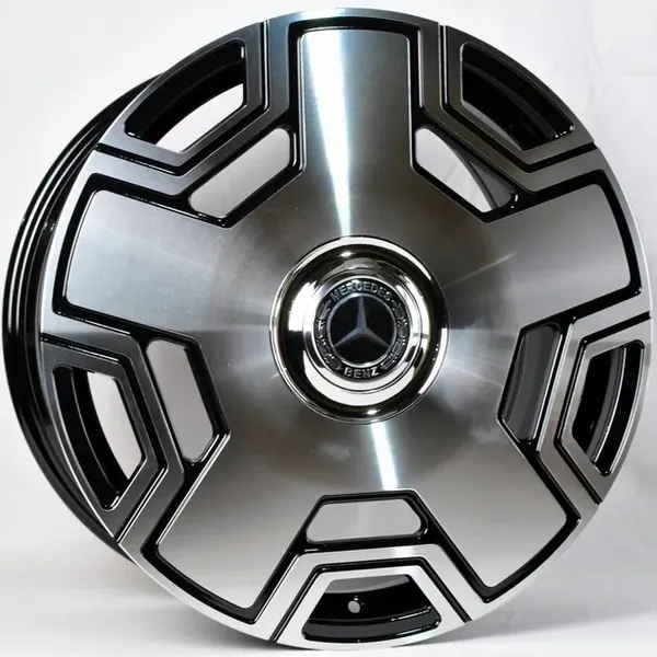 XN-5138 BMF 8,5J×19 5×114.3 ET38 DIA 67,1 Чёрный с полированной лицевой частью