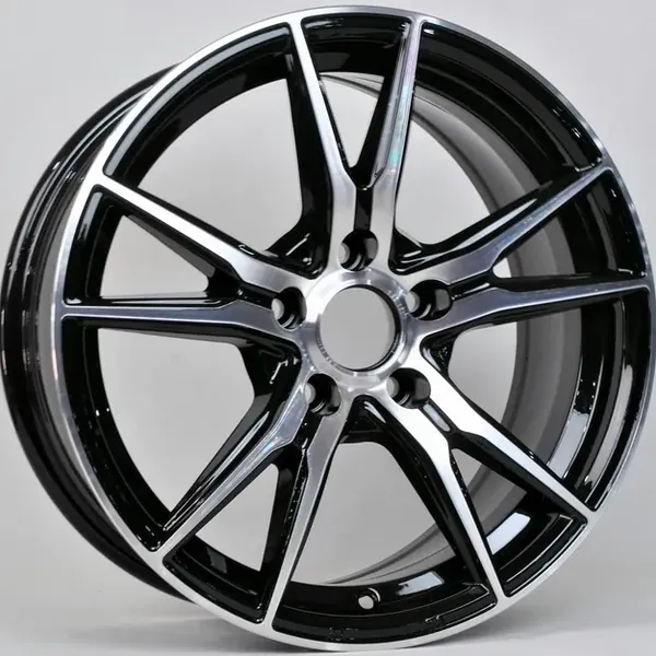 TS-5457 BMF 7J×16 5×108 ET35 DIA 73,1 Чёрный с полированной лицевой частью