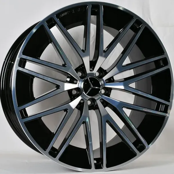 XN-5163 BMF AMG 10J×21 5×112 ET44 DIA 66,45 Чёрный с полированной лицевой частью