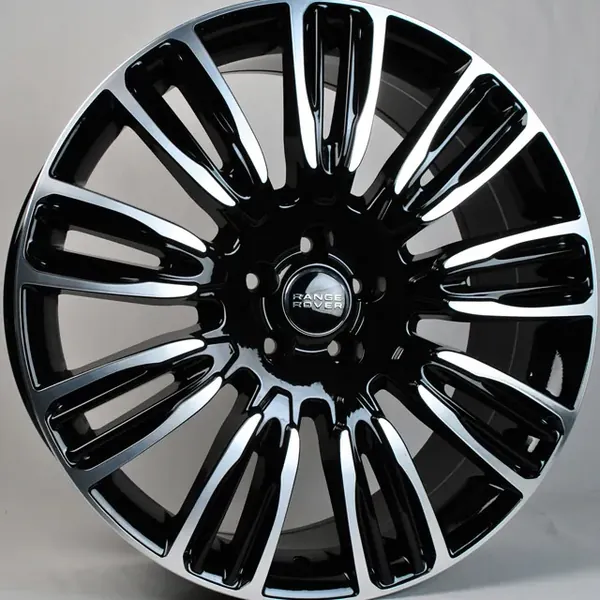 ZB-1292 BMF 8,5J×20 5×108 ET45 DIA 63,3 Чёрный с полированной лицевой частью