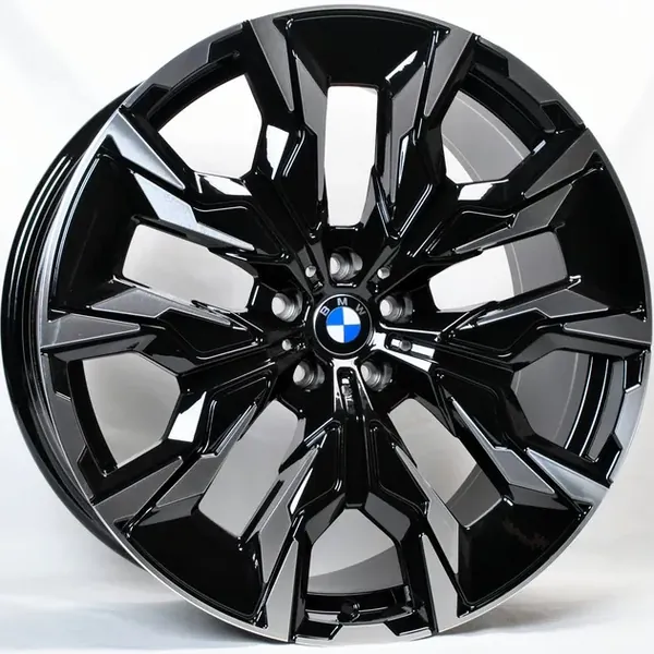 TS-5716 BMF 10J×20 5×112 ET35 DIA 66,45 Чёрный с полированной лицевой частью