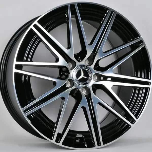 ANZ-3121 BMF 8,5J×19 5×112 ET36 DIA 66,45 Чёрный с полированной лицевой частью