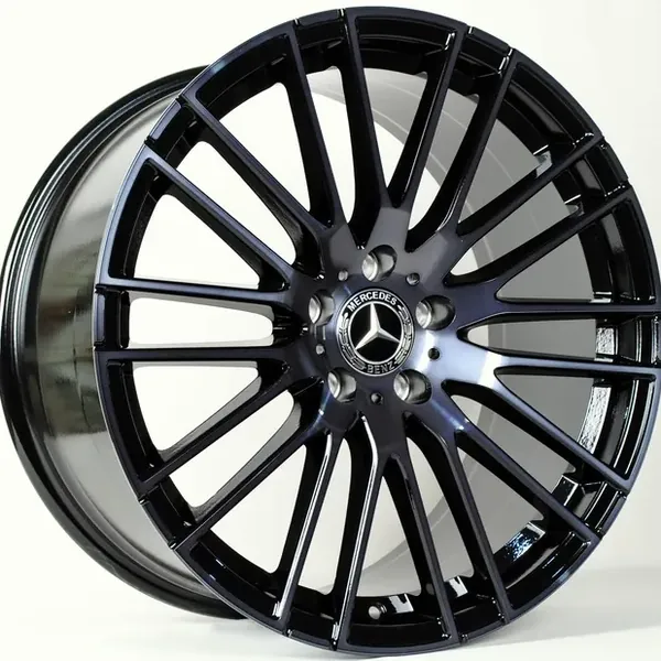 TS-0341 BMF BLACK CLIR 9,5J×19 5×112 ET44 DIA 66,45 Чёрный с полированной лицевой частью