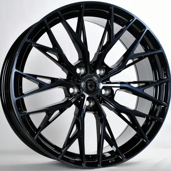TS-0387 BMF Black varnish 8,5J×19 5×114.3 ET42 DIA 67 Чёрный с полированной лицевой частью