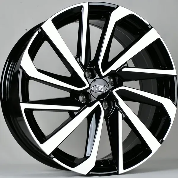 ANZ-0619 BMF Flow Form 6J×15 4×100 ET35 DIA 60 Чёрный с полированной лицевой частью