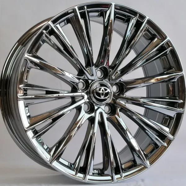 TS-0284 Black Chrome 8,5J×19 5×114.3 ET38 DIA 60,1 Чёрный