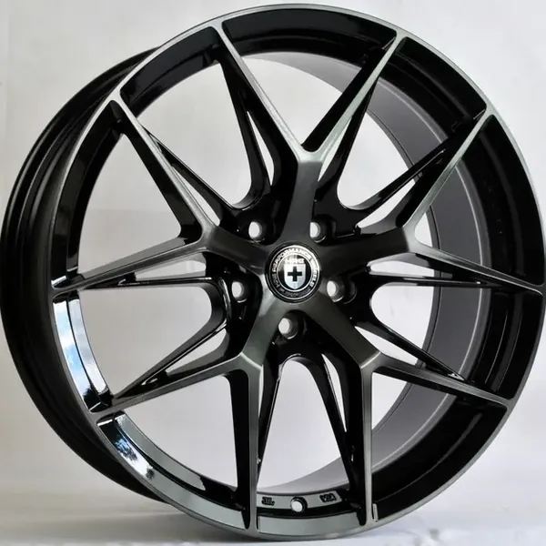 ANZ-0469 BMF Black varnish 8,5J×19 5×114.3 ET35 DIA 67 Чёрный с полированной лицевой частью