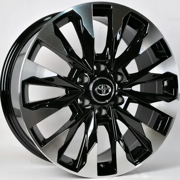ZB-1734 BMF 8,5J×20 6×139.7 ET20 DIA 106,1 Чёрный с полированной лицевой частью