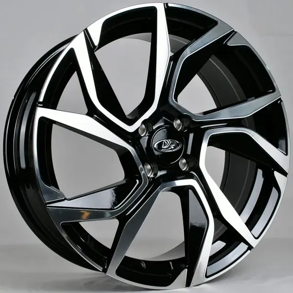 ANZ-5662 BMF 7J×17 4×98 ET30 DIA 58,45 Чёрный с полированной лицевой частью