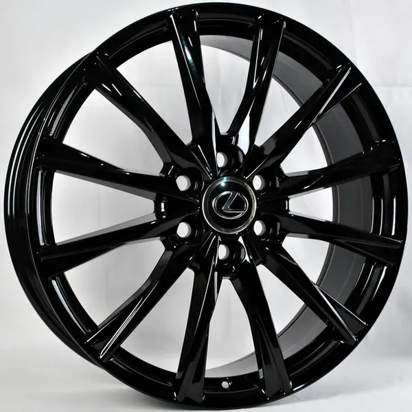 TS-0363 Glossy B 8J×22 6×139.7 ET45 DIA 95,1 Чёрный
