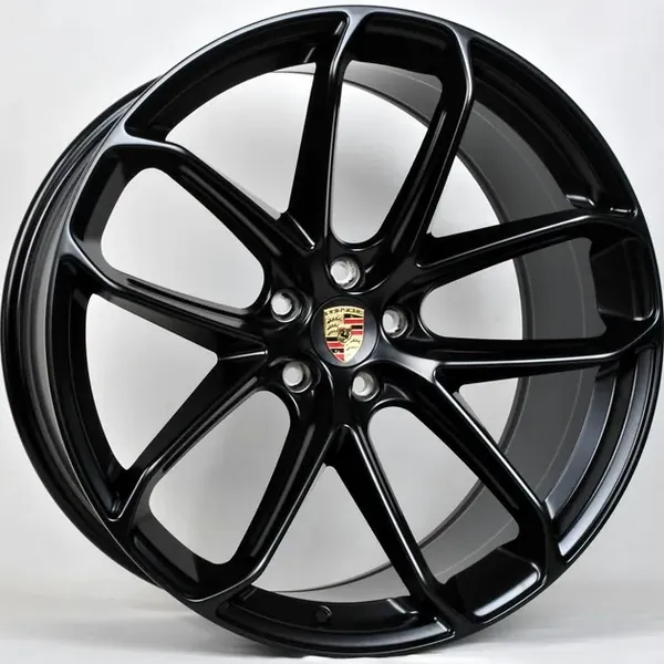 TS-5593 SATIN BLACK 10J×21 5×112 ET19 DIA 66,5 Чёрный